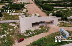 Sitios turÃ­sticos en Chicxulub que conectan Albatros y Palmavista. 